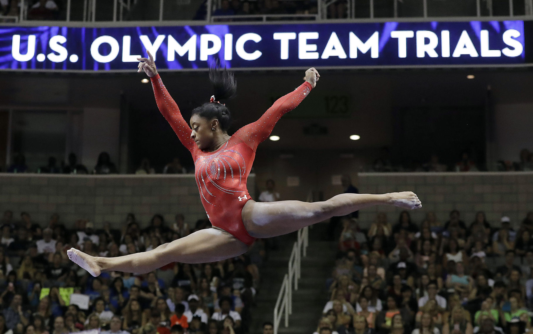 Virus Outbreak Olympic Loans Gymnastics